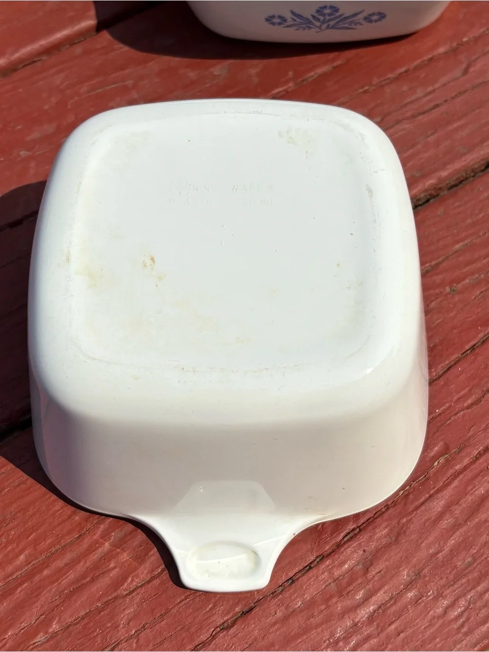 Corning Ware Vintage Small Casserole Dishes Lot Of Two Sizes